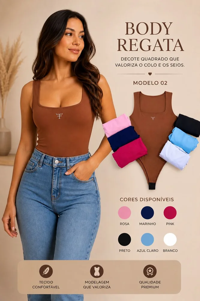 Body Feminino Country!